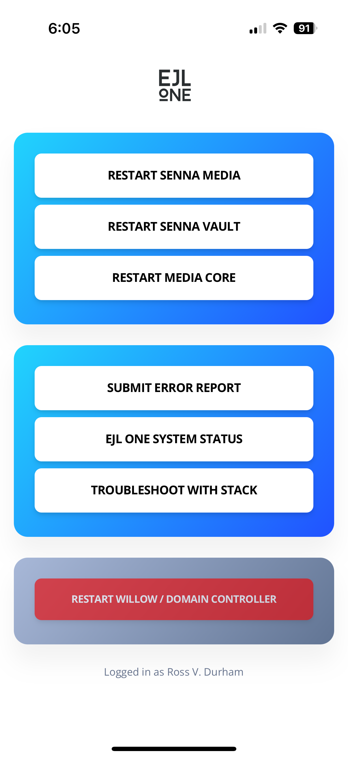 EJL One Controller Home